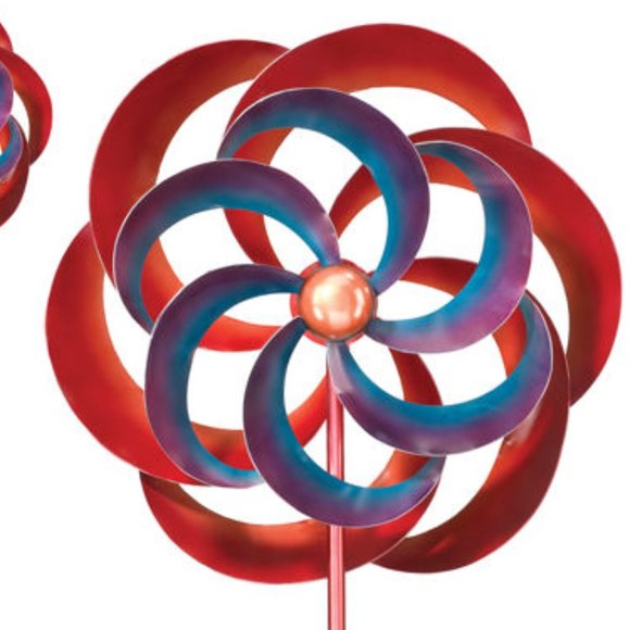 6.5 Ft Metal Kinetic Stake 3 Dimensional NEW - Picture 2 of 2